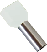 TWIN ISOLATED CABLE TERMINAL TЕ0508/WHITE