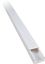 2m. 12x12 PLASTIC CABLE TRUNKING CT2