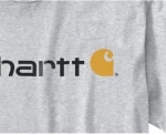 Μπλουζάκι Ανδρικό T-Shirt Core Logo Heather Grey Carhartt 103361-034