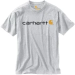 Μπλουζάκι Ανδρικό T-Shirt Core Logo Heather Grey Carhartt 103361-034