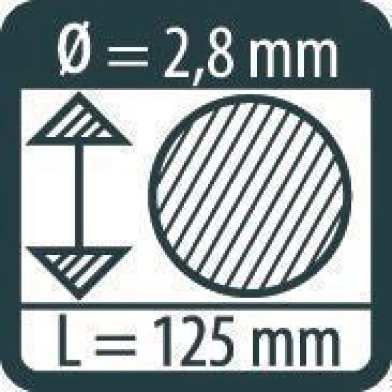 ΜΥΤΕΣ - ΑΝΤΑΛΛΑΚΤΙΚΑ PICA DRY MULTI USE LEADS 125mm 4031 Ø=2.8mm