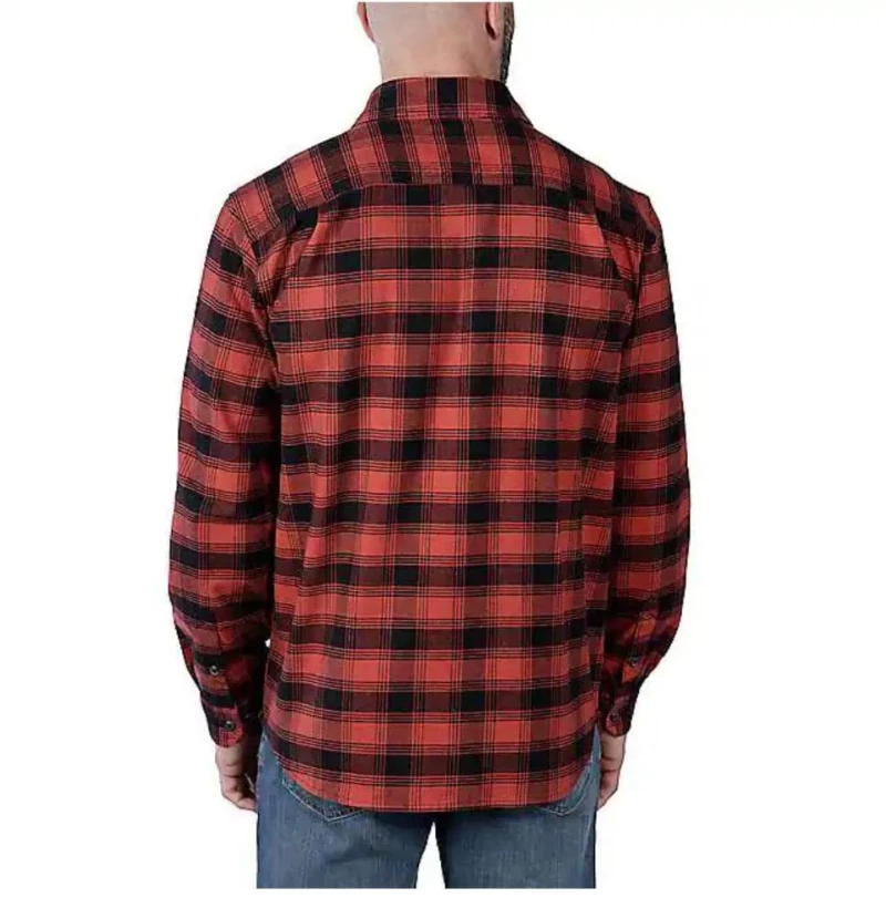Πουκάμισο Ανδρικό Καρό Flannel Red Ochre Κόκκινο Carhartt 105945-R81