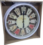 Ρολόι τοίχου - TZ612 - 006126 - White