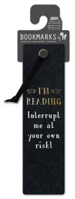 Σελιδοδείκτης IF Literary- Interrupt me
