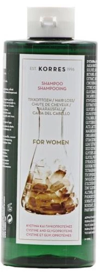 Korres Cystine & Glygoproteins Hair Loss Shampoo/Σαμπουάν κατά της Τριχόπτωσης για Γυναίκες 400ml