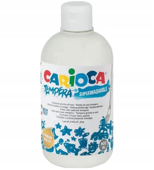 Carioca Τέμπερα 500ml White 40427/01
