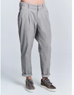 Staff Man Culton Tap Chino Pants Pleats