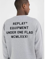 Replay Man Sweatshirt With Lettering