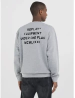 Replay Man Sweatshirt With Lettering