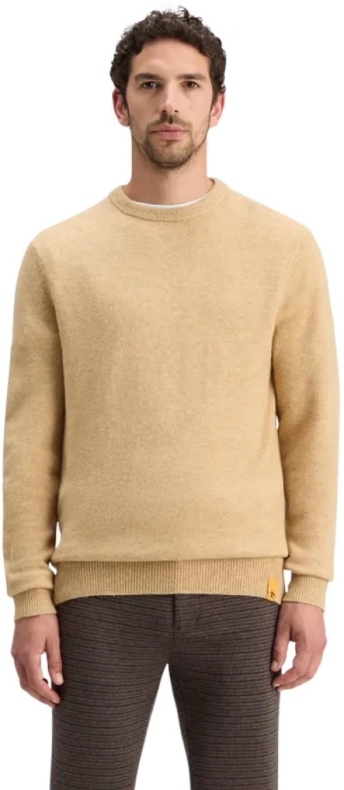 Scotch&Soda Man Knit Camel Sweater
