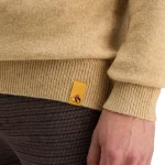 Scotch&Soda Man Knit Camel Sweater