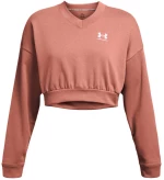 Γυναικείο Φούτερ Ua Rival Terry Os Crop Crw Pink  Ρόζ