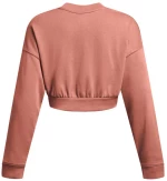 Γυναικείο Φούτερ Ua Rival Terry Os Crop Crw Pink  Ρόζ