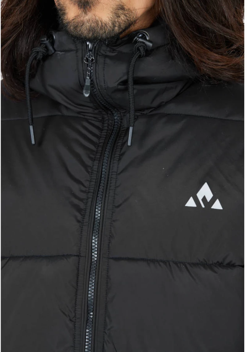Ανδρικό Μπουφάν Puffer Με Κουκούλα Whistler Drift Puffer Jacket Black  Μαύρο