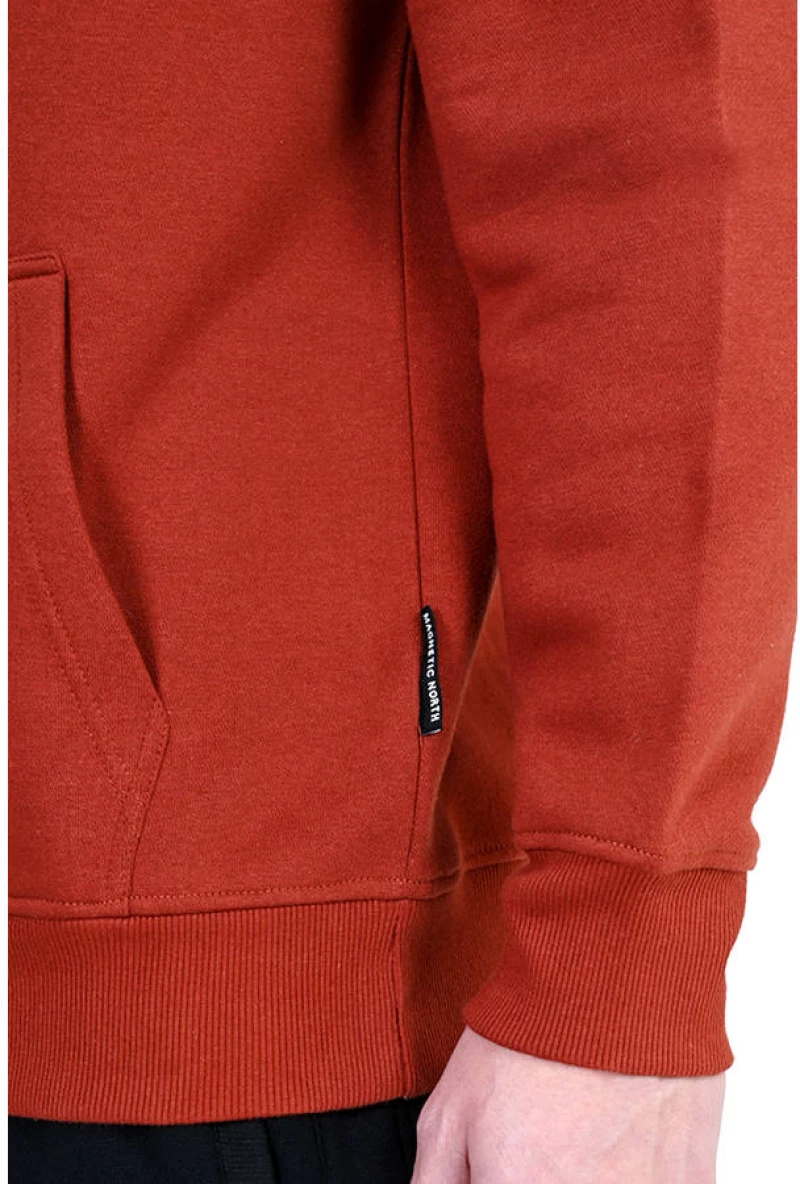 Ανδρικό Φούτερ Magnetic North Hoodie 3D Apparel Less Ordinary Chutney  Κανελί
