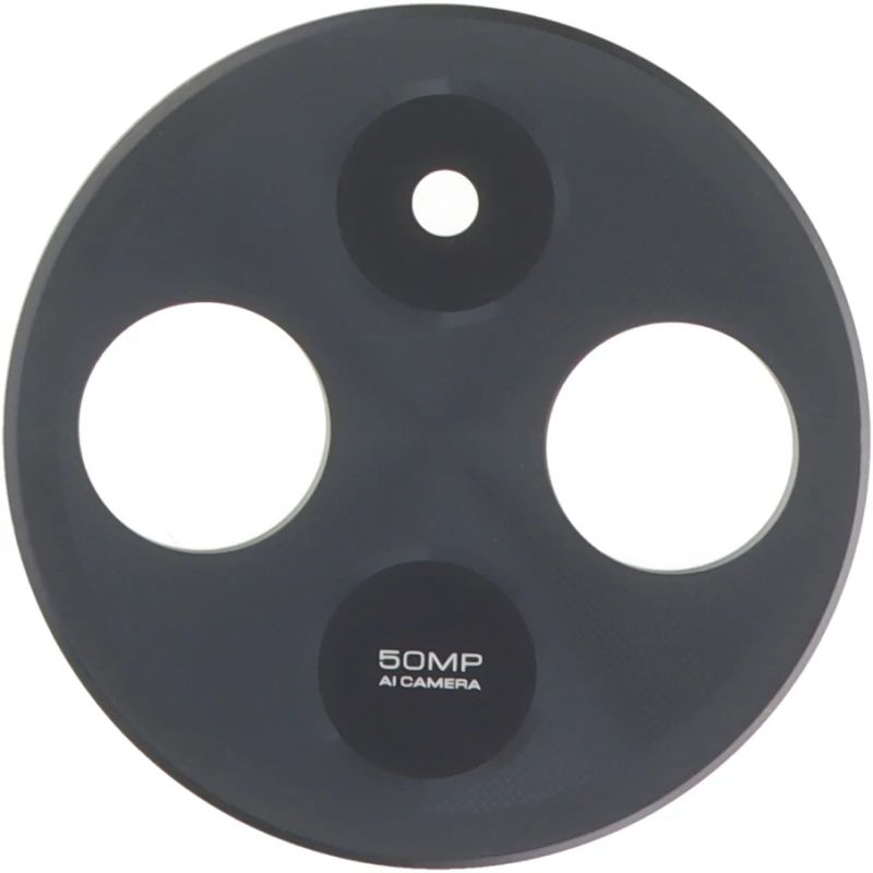 Big Back Camera Lens without Adhesive for Xiaomi Redmi 14C Black