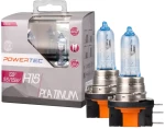 ΛΑΜΠΕΣ H15 12V 55/15W +130% POWERTEC PLATINUM mTECH - 2 Τεμ. PTZPTH15-DUO/MT