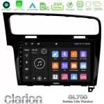 Clarion GL700 Lite Series 8Core Android11 6+128GB VW GOLF 7 Navigation Multimedia Tablet 10" Με Carplay & Android Auto U-G76L-VW0003PB