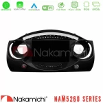 Nakamichi NAM5260 Series 4Core Android12 4+64GB Mini Cooper R50 Navigation Multimedia Tablet 9" Με Carplay & Android Auto U-N44-MN1521
