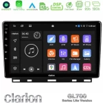 Clarion GL700 Lite Series 8Core Android11 2+32GB Renault Clio 5 2020-2024 Navigation Multimedia Tablet 9" Με Carplay & Android A U-G72L-RN1389
