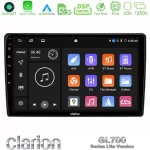 Clarion GL700 Lite Series 8Core Android11 6+128GB VW Group Navigation Multimedia Tablet 10" Με Carplay & Android Auto U-G76L-VW0722