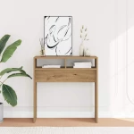 Τραπέζι Κονσόλα Αρτισιανή Δρυς 78x30x80 εκ Επεξεργασμένο Ξύλο artisan δρυς 856621