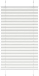 Πλισέ περσίδα Λευκό 75x150 cm Πλάτος υφάσματος 74,4 cm Λευκό 4015495