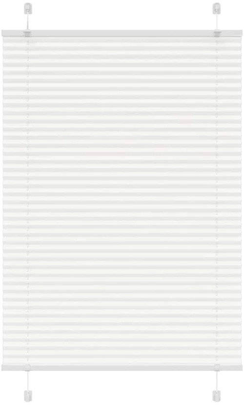Πλισέ περσίδα Λευκό 85x100 cm Πλάτος υφάσματος 84,4 cm Λευκό 4015480