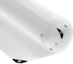 Σαφής μουσαμάς με τις οπές 3x3 m PVC Διαφανές 4018599