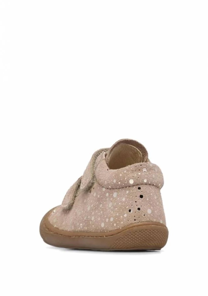 NATURINO COCOON VL 0012012904.BG.0D23  FIRST STEPS LEATHER TAUPE