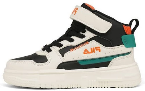 FILA MEMORY AYO 3V INF MID SNEAKERS 7YF43001-015 BLACK/BEIGE/ORANGE