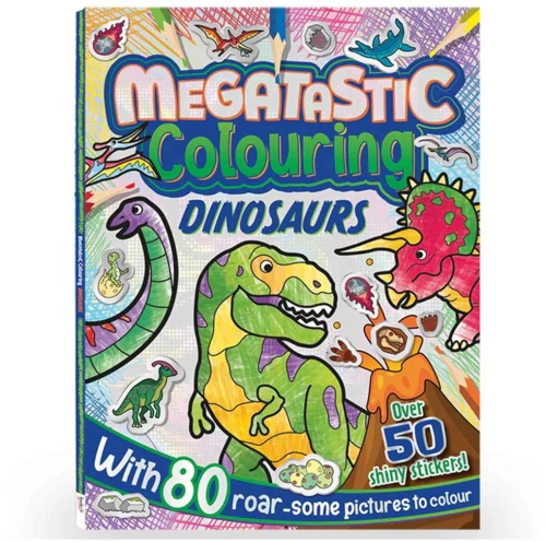 Megastatic Colouring Dinosaurs
