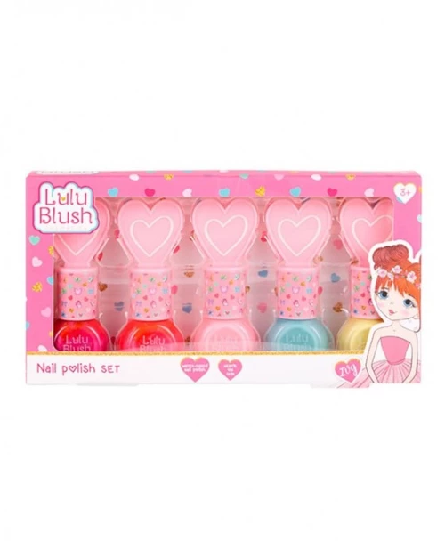 Lulu Blush Nail Polish Set 84957