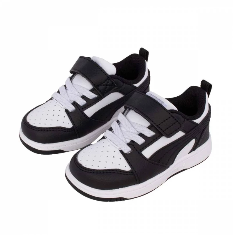 PUMA REBOUND V6 LO AC+INF UNISEX SNEAKERS 397420 01 WHITE/BLACK