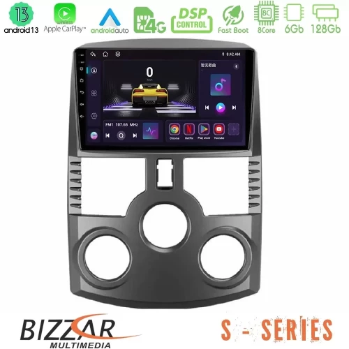 Bizzar S Series Daihatsu Terios 8core Android13 6+128GB Navigation Multimedia Tablet 9" U-S-DH1016