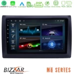 Bizzar M8 Series Fiat Stilo 8core Android13 4+32GB Navigation Multimedia Tablet 9" U-M8-FT0824