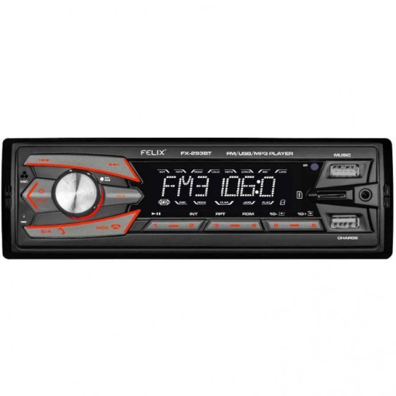 Ραδιο-MP3 αυτοκινήτου με USB & Bluetooth Felix FX-293 BT