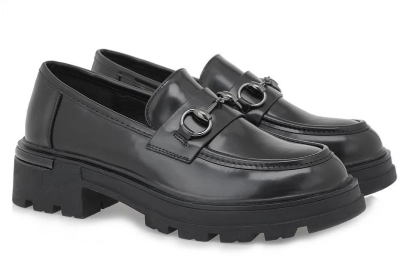 Seven Loafers σε μαύρο χρώμα