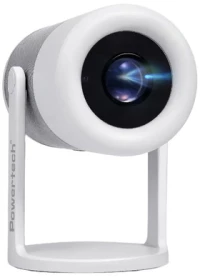 POWERTECH smart βιντεοπροβολέας PT-1305, 1080p, WiFi, Android, 170 ANSI lumens, λευκός