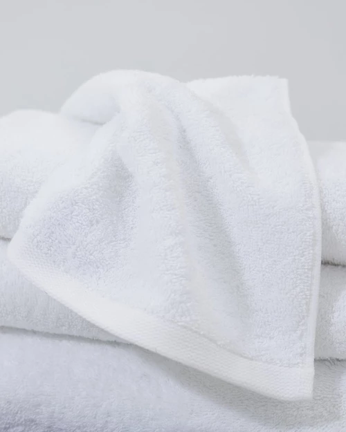 Βαμβακερή Ξενοδοχειακή Πετσέτα Nello 550gsm Λουτρού | 100x150cm Άσπρο