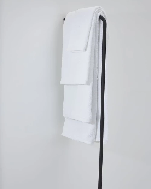 Βαμβακερή Ξενοδοχειακή Πετσέτα Nello 550gsm Λουτρού | 100x150cm Άσπρο