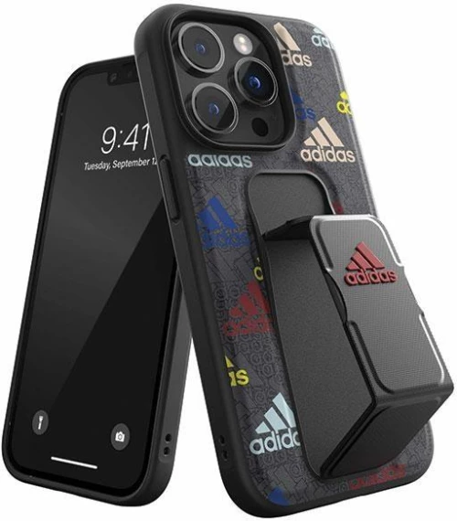 Adidas SP Grip Case iPhone 14 Pro black/black/coulourful 50251
