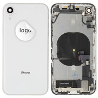 For iPhone/iPad (APXR0024WPSP-C) Rear Cover (Pulled C) incl. small parts - White, For iPhone XR