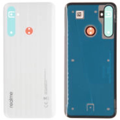 Realme (3016534) Back Cover - White, Realme 6i