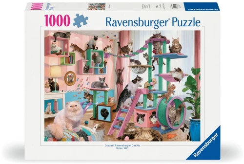 Ravensburger - Puzzle Cat Tree Heaven 1000p (12000875) / Toys