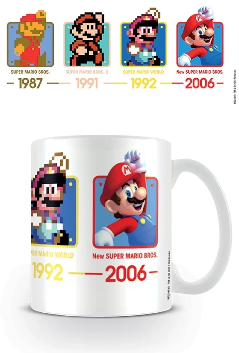 NINTENDO - Mug - 300 ml - Super Mario Dates