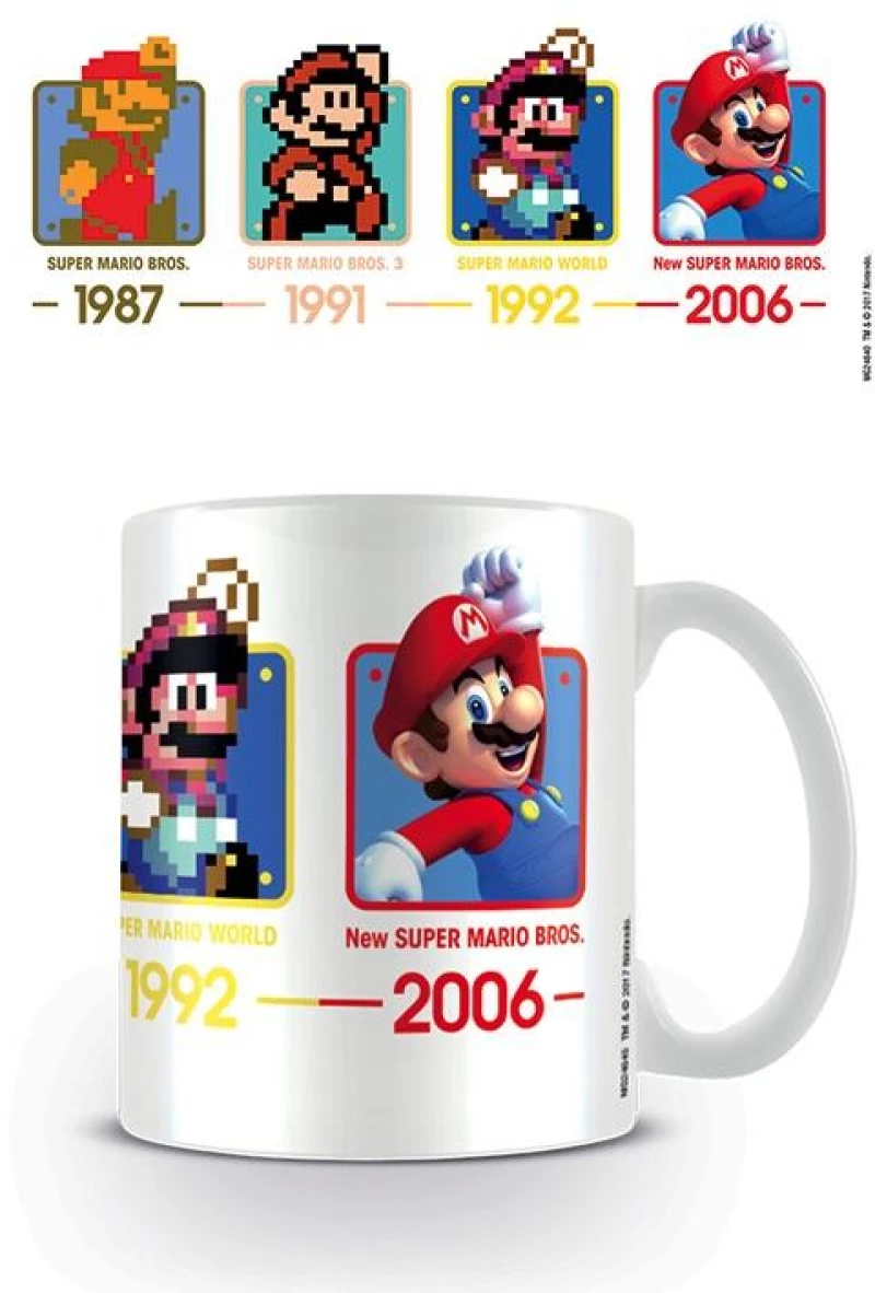 NINTENDO - Mug - 300 ml - Super Mario Dates