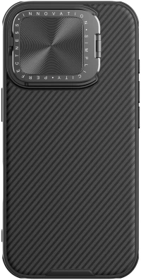 Nillkin CamShield Prop Case for iPhone 16 Pro with Camera Cover and Stand - Black