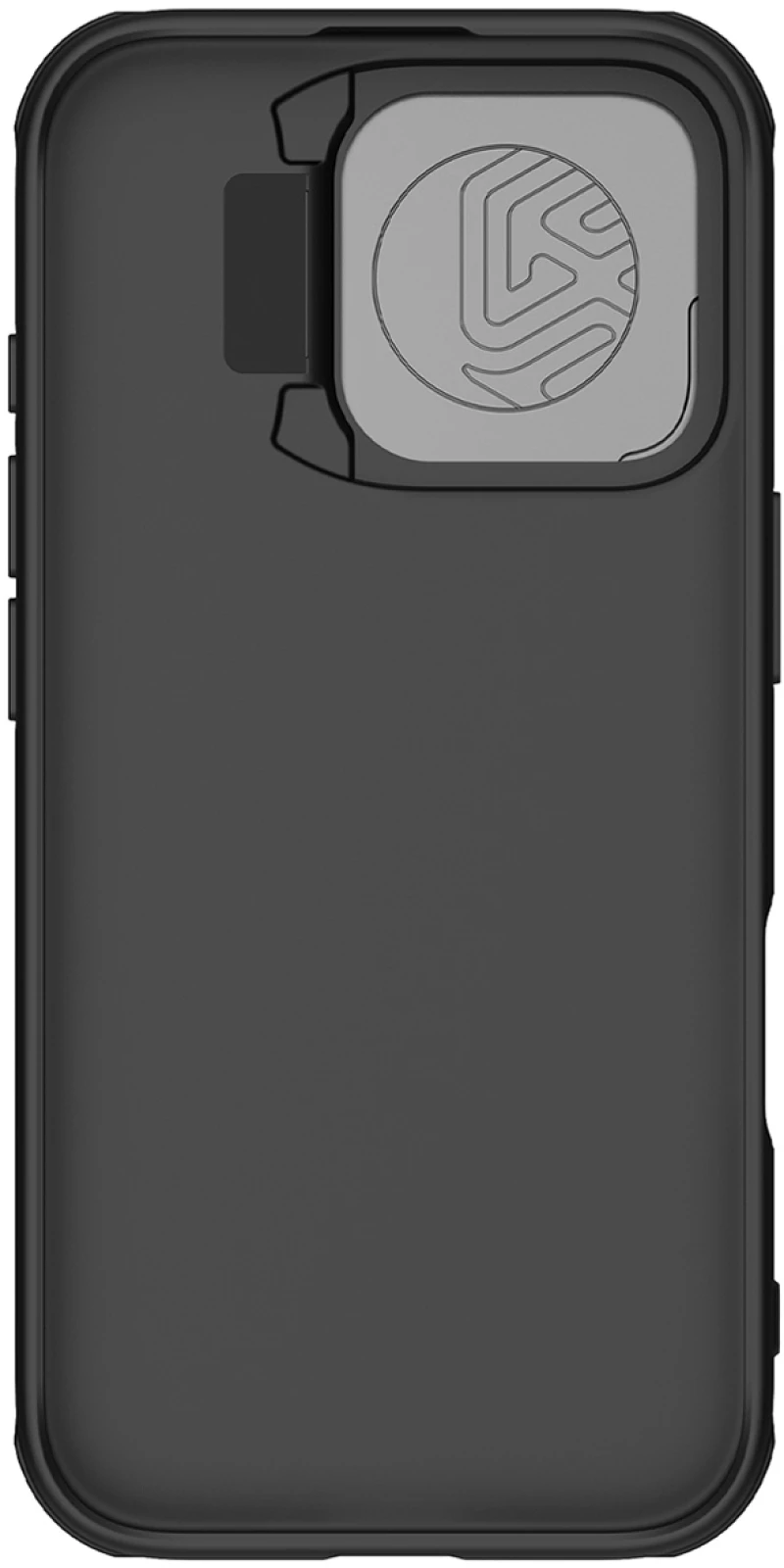 Nillkin CamShield Prop Case for iPhone 16 Pro with Camera Cover and Stand - Black