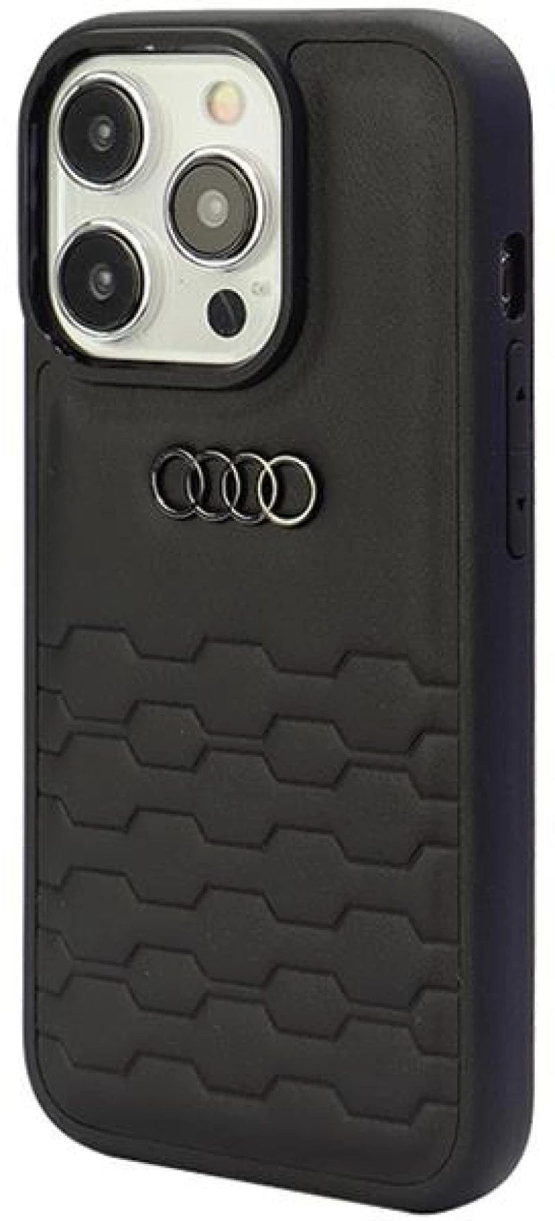 Audi GT Synthetic Leather case for iPhone 15 Pro Max - black